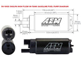 AEM 340LPH In Tank Fuel Pump Kit