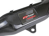 aFe POWER Track Series Stg 2 Carbon Fiber Intake w/Pro 5R Media 15-20 BMW M3/M4(F80/82/83) L6-3.0L(tt) S55