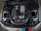 aFe POWER Track Series Stg 2 Carbon Fiber Intake w/Pro 5R Media 15-20 BMW M3/M4(F80/82/83) L6-3.0L(tt) S55