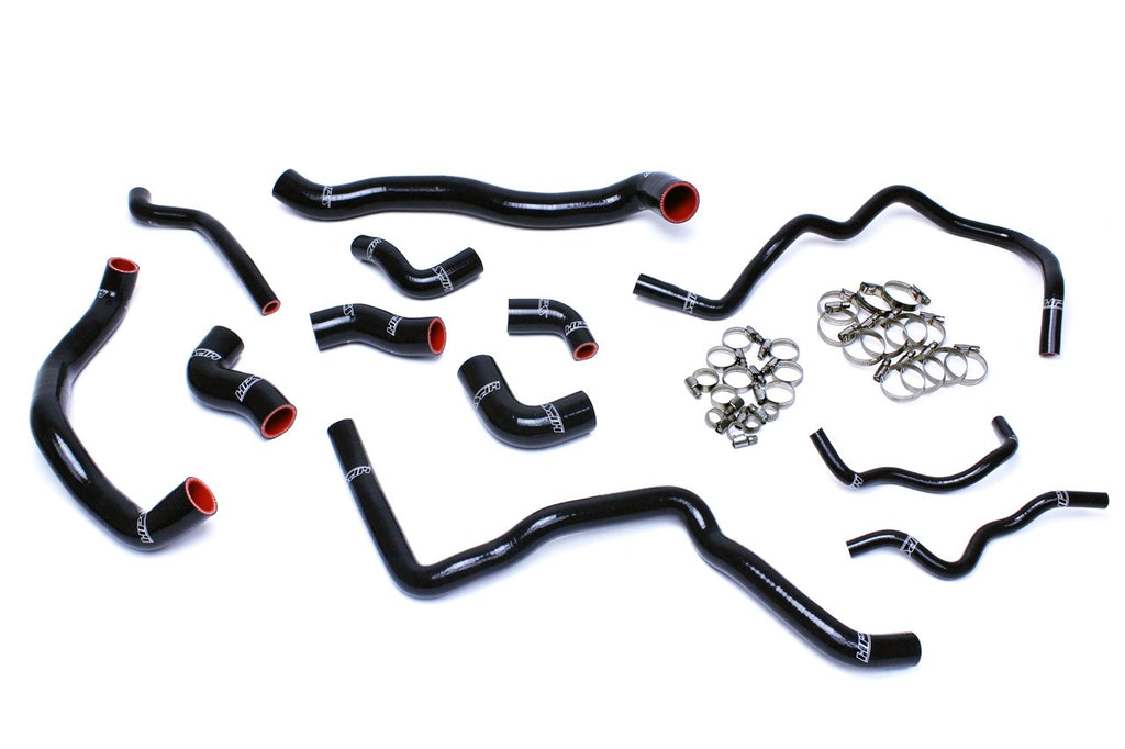 HPS Silicone Radiator + Heater Coolant Hose Kit Audi / Volkswagen Black