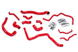 HPS Silicone Radiator + Heater Coolant Hose Kit Audi / Volkswagen Red