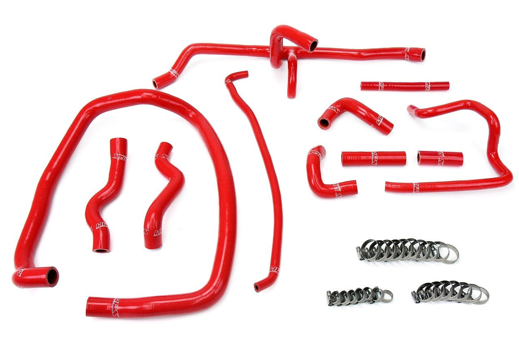 HPS Silicone Heater Coolant Hose Kit BMW Red