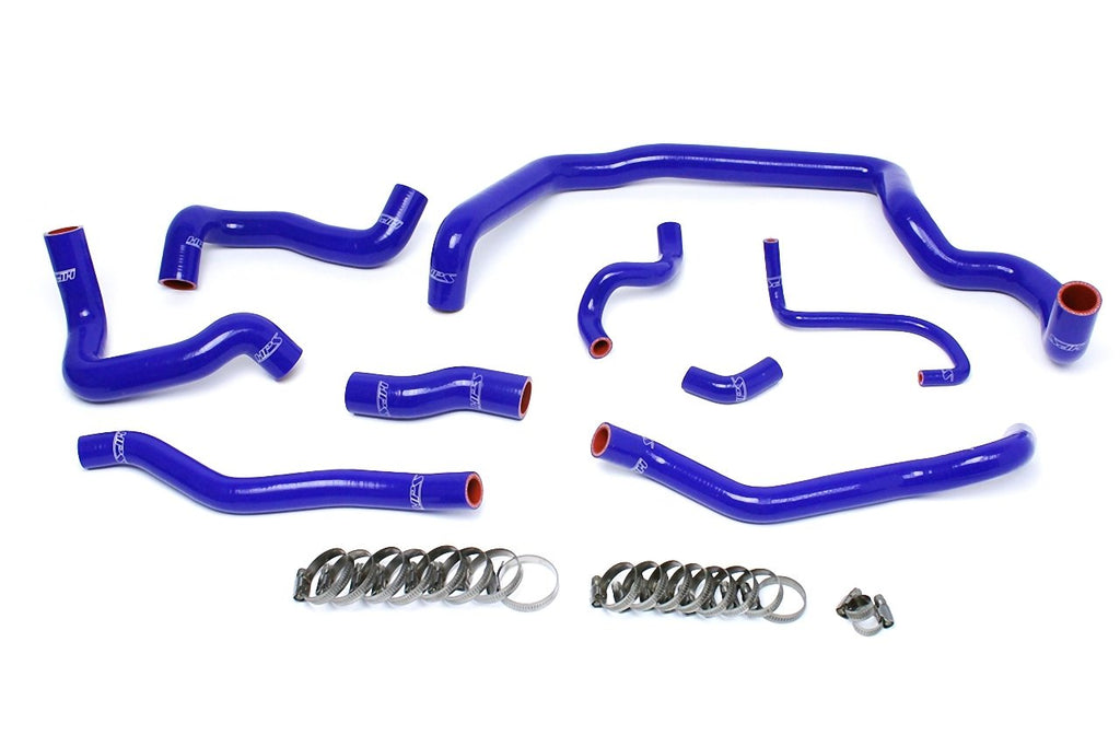 HPS Silicone Radiator + Heater Coolant Hose Kit Mini Cooper S Turbo Manual Trans - Blue