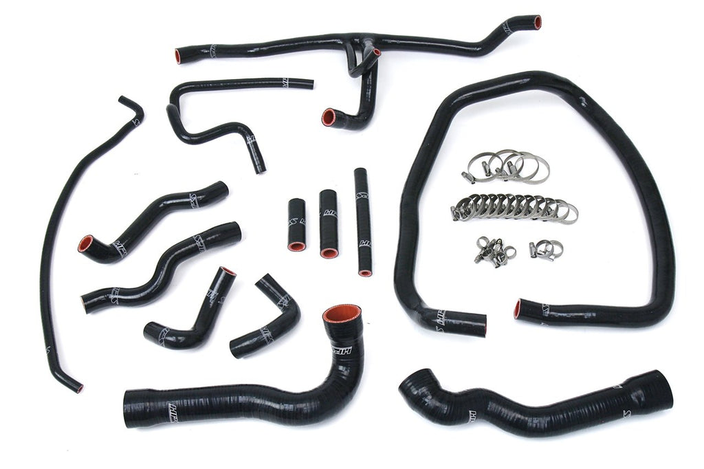 HPS Silicone Radiator + Heater Coolant Hose Kit BMW M3 E36 Black