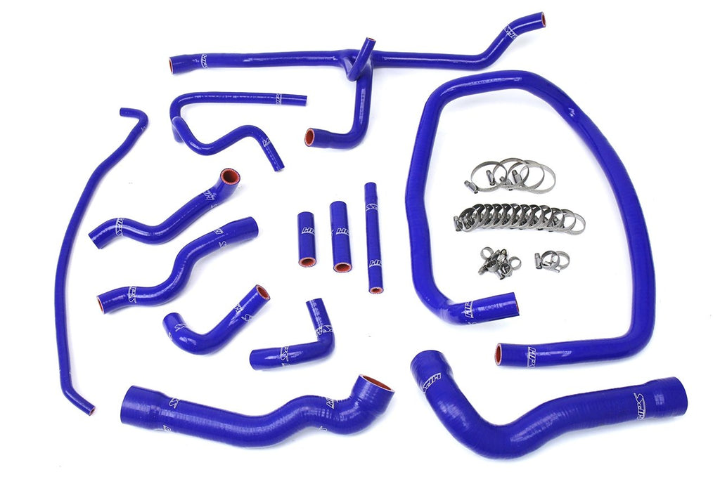 HPS Silicone Radiator + Heater Coolant Hose Kit BMW M3 E36 Blue