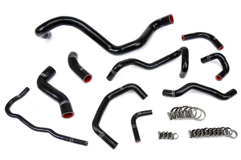 HPS Silicone Radiator Coolant Hose Kit Volkswagen - Black