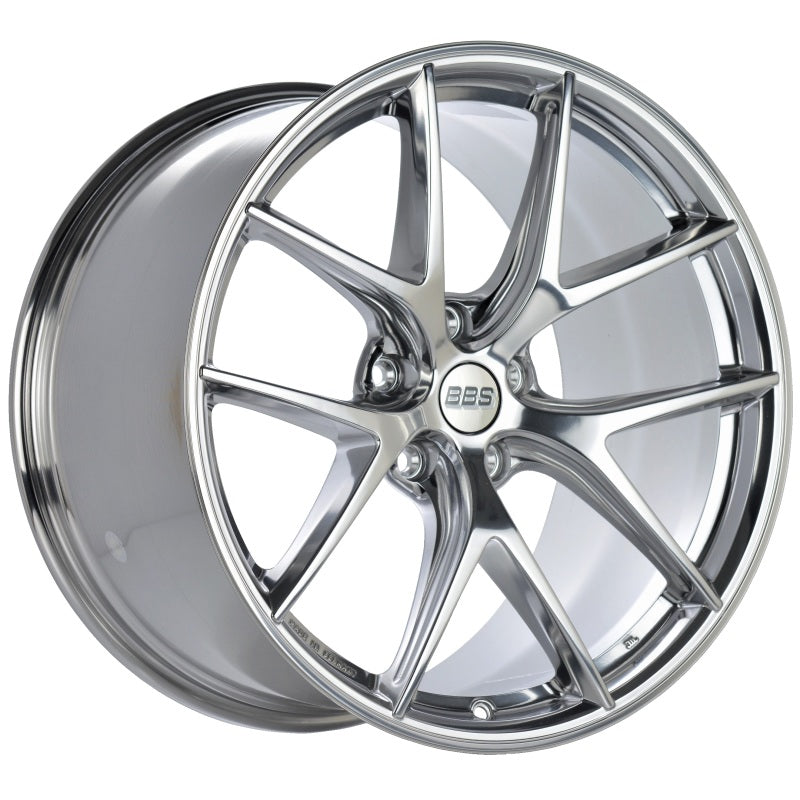 BBS CI-R 0801 - 20x11.5 5x120 ET52 Ceramic Polished Rim Protector Wheel -82mm PFS/Clip Required