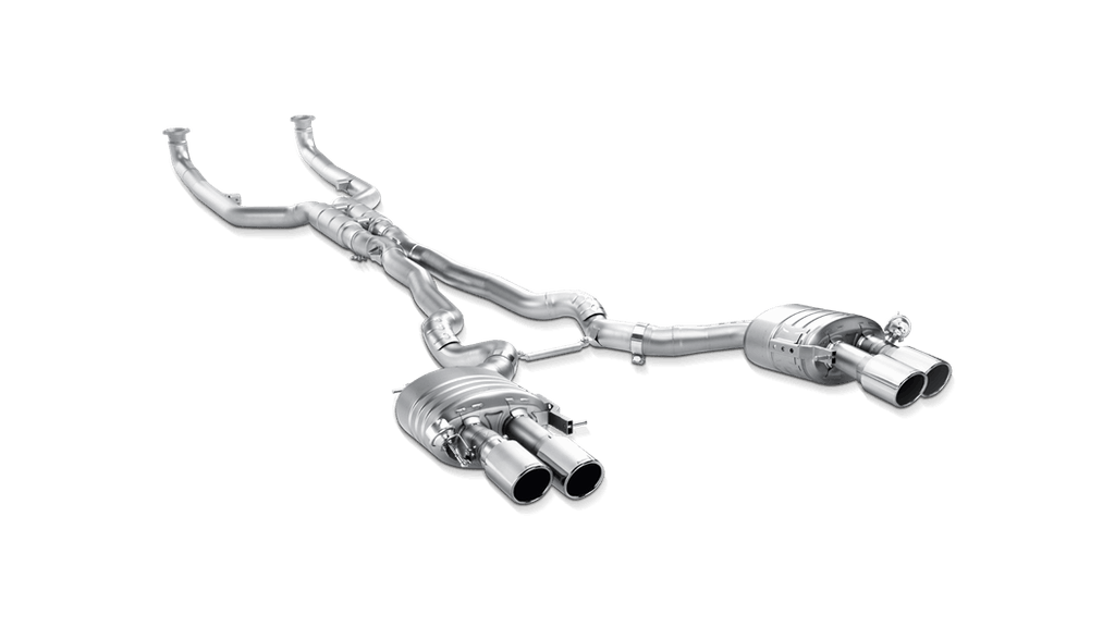 Akrapovic BMW M6 (F12/F13) Evolution Line Cat Back (Titanium) with Titanium Tips