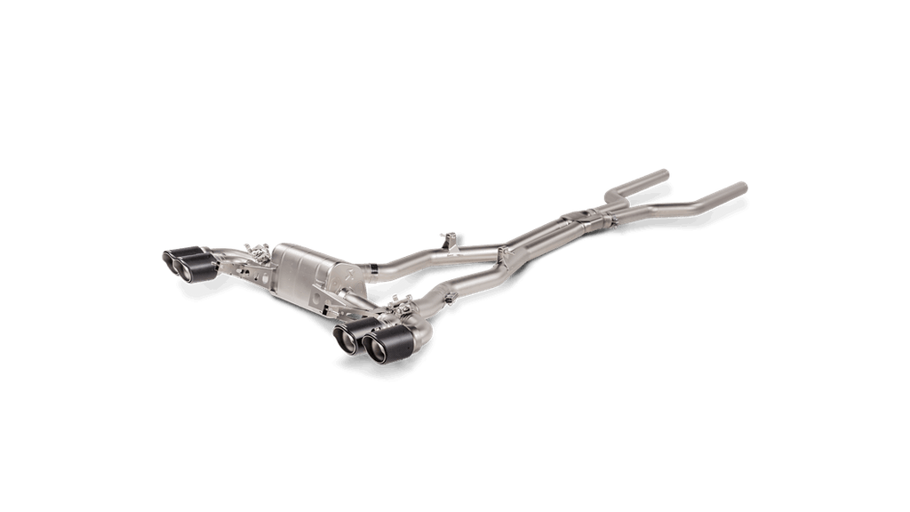 Akrapovic BMW M8/M8 Competition (F93) Evolution Line Cat Back (Titanium) with Carbon Tips
