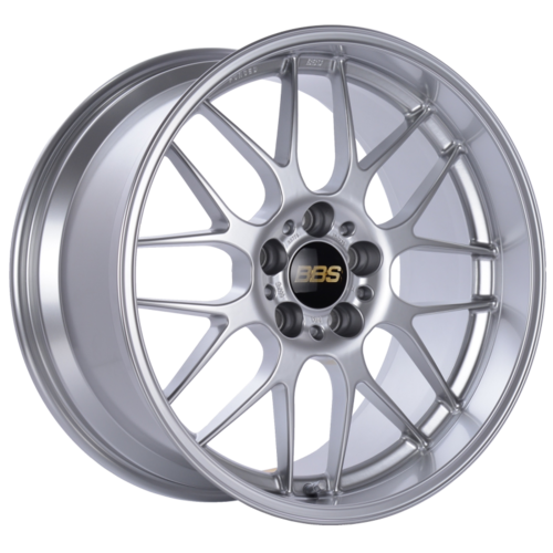 BBS RG-R 797 - 19x9.5 5x120 ET35 Diamond Silver Wheel -82mm PFS/Clip Required