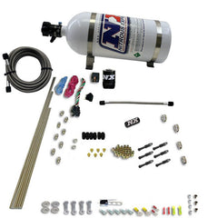Nitrous Express 6 Cyl Dry Direct Port Nitrous Kit with 12lb Bottle
