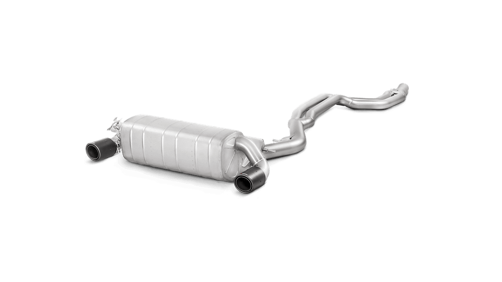 Akrapovic BMW M240i (F22 F23) Evolution Line Cat Back (SS) with Carbon Tips and Link Pipe