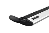 Thule WingBar Evo 108 Load Bars for Evo Roof Rack System (2 Pack / 43in.) - Silver