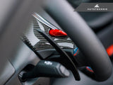 AUTOTECKNIC CARBON STEERING WHEEL TOP COVER - G14/ G15/ G16 8-SERIES