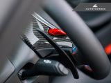 AUTOTECKNIC REPLACEMENT CARBON STEERING WHEEL TOP COVER - G80 M3 | G82/ G83 M4