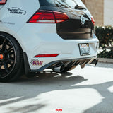 Seibon MB-STYLE CARBON FIBRE REAR LIP FOR 2018-2020 VOLKSWAGEN GOLF GTI