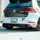 Seibon MB-STYLE CARBON FIBRE REAR LIP FOR 2018-2020 VOLKSWAGEN GOLF GTI