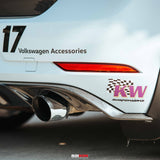 Seibon MB-STYLE CARBON FIBRE REAR LIP FOR 2018-2020 VOLKSWAGEN GOLF GTI