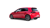 Akrapovic VOLKSWAGEN GOLF (VII) GTI MK7.5 FL PERFORMANCE Slip-On Line (Titanium).