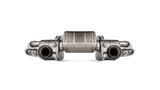 Akrapovic Porsche Cayman GT4 (718) Slip-On Line with Black Coated Titanium Tips (Option2)