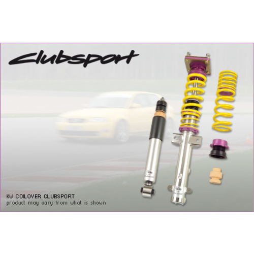 KW Clubsport 2-Way Coilover Kit - Porsche Cayman (987) incl. Cayman S
