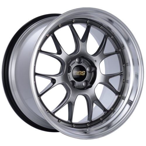 BBS LM-R 330 20x11 5x114.3 ET20 CB66 Diamond Black Center Diamond Cut Lip Wheel