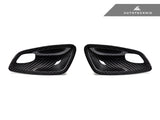 AUTOTECKNIC DRY CARBON INTERIOR DOOR HANDLE TRIMS - E92 3-SERIES & M3 | E93 3-SERIES & M3