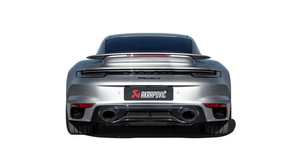 Akrapovic Porsche 911 Turbo/Turbo S (992) Slip-On Race Line (Titanium) (Req Tips)
