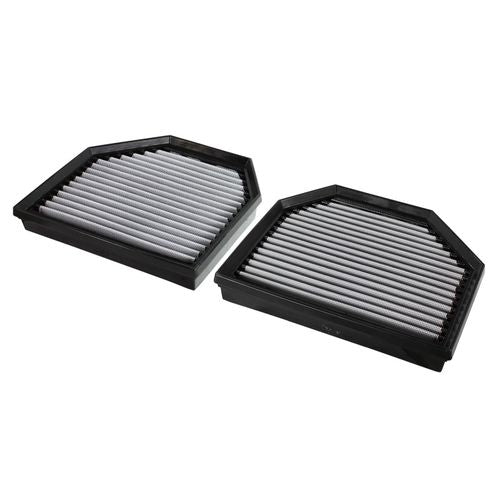 aFe POWER Magnum FLOW Pro DRY S Air Filters (Pair) BMW M2/M3/M4 (F87/F80/F82/F83) 15-19 L6-3.0L (tt) S55 /M6 (F12/F13/F06) 12-19 V8-4.4L (tt) S63