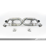 AWE Tuning Porsche 991 SwitchPath Exhaust for Non-PSE Cars Diamond Black Tips