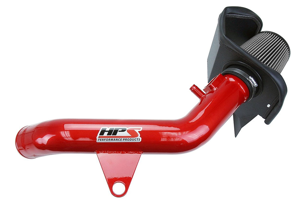 HPS Shortram Air Intake Kit including Heath Shield Red