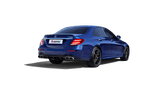 Akrapovic 2018 Mercedes Benz E63 (W213/S213) Evolution Line (Titanium) incl. Link Pipe with Gloss Carbon Fiber Tips