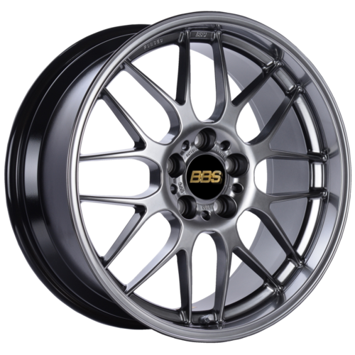 BBS RG-R 732H 19x9 5x120 ET20 Diamond Black Wheel -82mm PFS/Clip Required