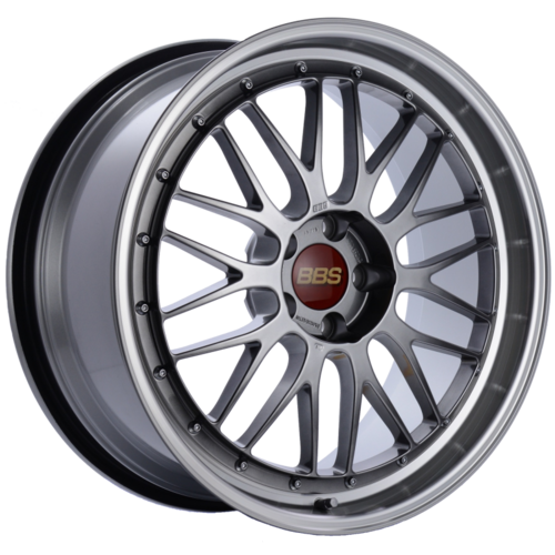 BBS LM 238 20x9.5 5x114.3 ET40 CB66 Diamond Black Center Diamond Cut Lip Wheel