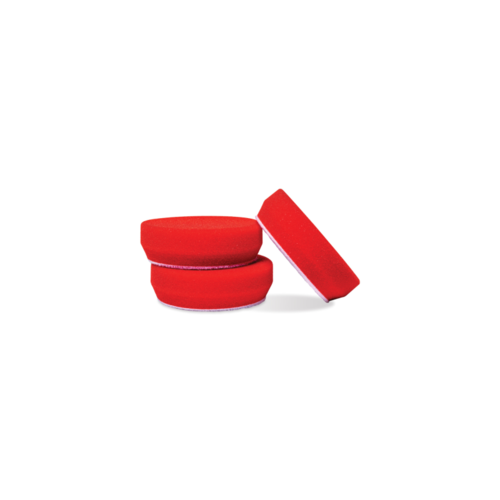 Griots Garage 3in Red Waxing Pads (Set of 3)