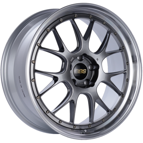 BBS LM-R 325 21x9 5x120 ET32 Diamond Black Center Diamond Cut Lip Wheel -82mm PFS/Clip Required