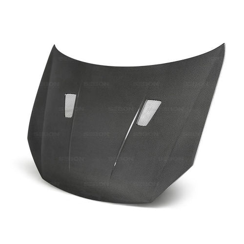 Seibon TM-STYLE CARBON FIBER HOOD FOR 2010-2014 VOLKSWAGEN GOLF / GTI / R (SHAVED)