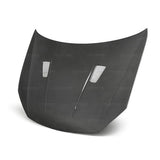 Seibon TM-STYLE CARBON FIBER HOOD FOR 2010-2014 VOLKSWAGEN GOLF / GTI / R (SHAVED)