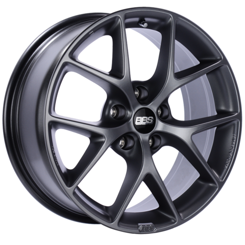 BBS SR 017 18x8 5x114.3 ET40 Satin Grey Wheel -82mm PFS/Clip Required