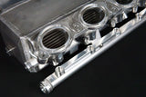 CSF  B58 Charge-Air Cooler Manifold- Machined Billet Aluminum - Toyota A90/A91 Supra | BMW G-Series