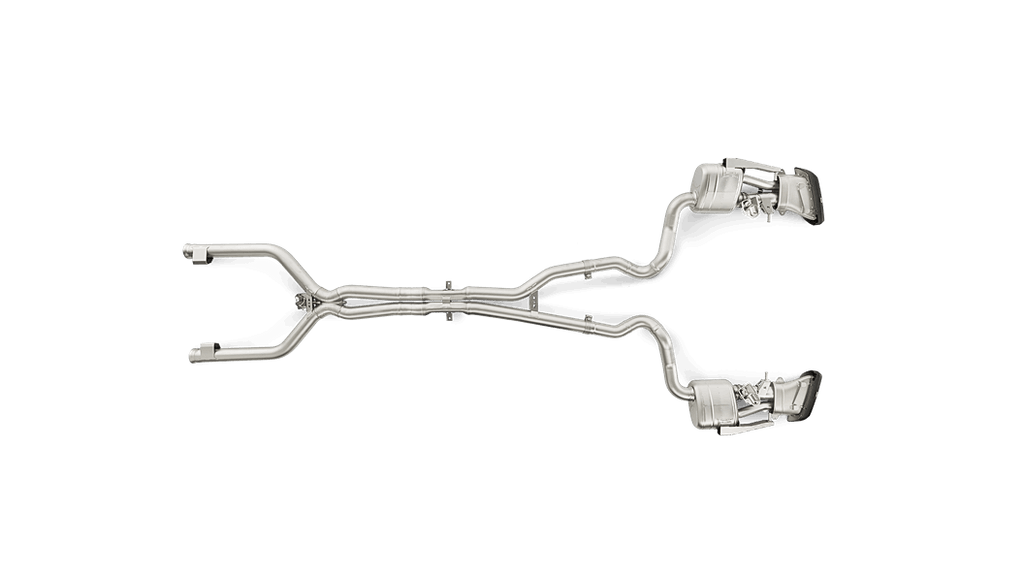Akrapovic 16-17 Mercedes-AMG C63 Coupe (C5) Evolution Link Pipe Set (Titanium)