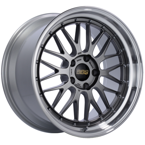 BBS LM 259 19x9.5 5x120 ET48 Diamond Black Center Diamond Cut Lip Wheel -82mm PFS/Clip Required