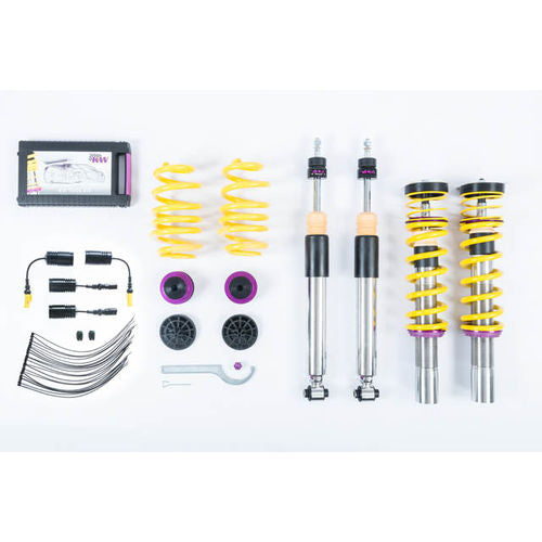 KW Coilover V3 2018+ Audi S5 (B9) Coupe; A5 Sportback, AWD; with electronic dampening control