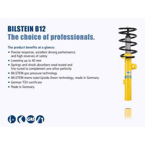 Bilstein B12 (Pro-Kit) BMW Gran Coupe 428i/430i Front and Rear Suspension Kit