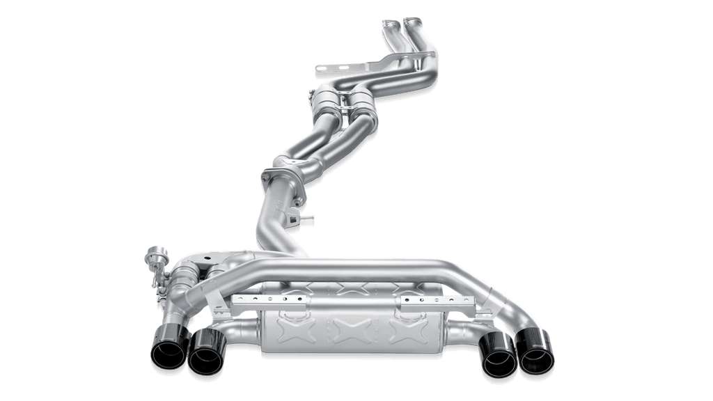 Akrapovic BMW 1 Series M Coupe (E82) Evolution Line Cat Back (Titanium) with Carbon Tips