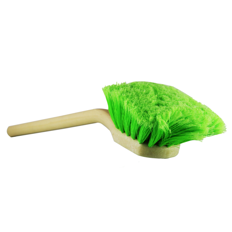 Chemical Guys Long Handle Flagged Tip Wheel Brush with Angled Head - 20in