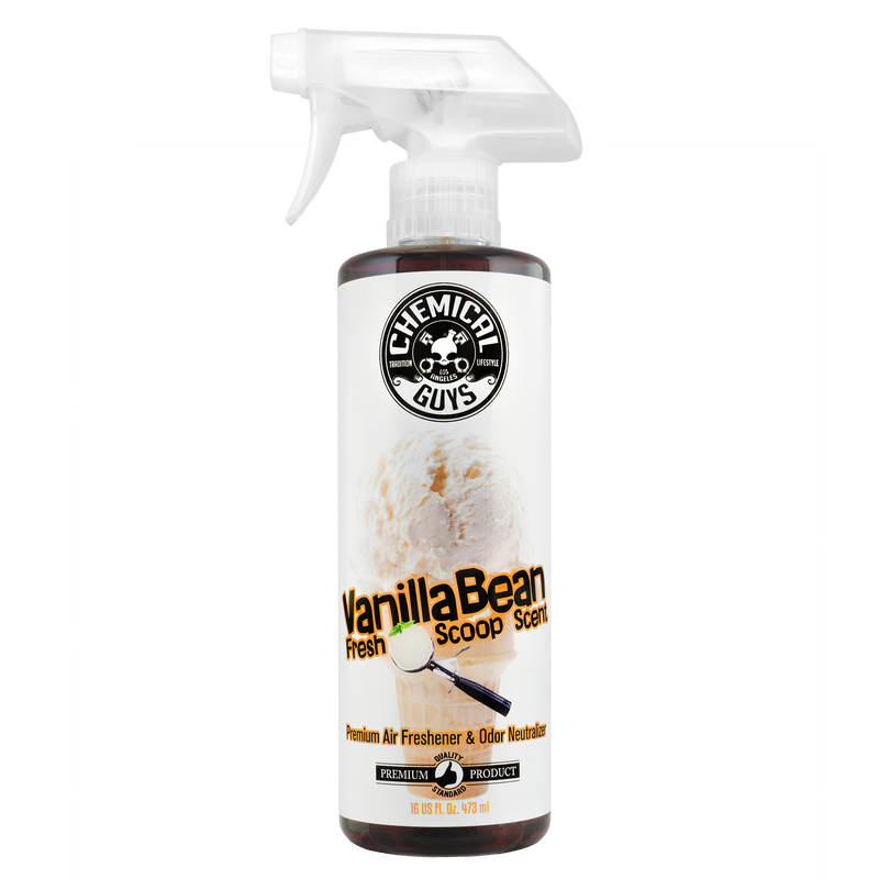 Chemical Guys VANILLA BEAN FRESH SCOOP AIR FRESHENER - 16oz