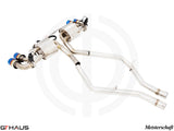 GTHAUS MEISTERSCHAFT Titanium Exhaust Alfa Romeo Giulia Quadrifoglio (2.9L V6 Twin Turbo)