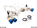 GTHAUS MEISTERSCHAFT Titanium Exhaust Alfa Romeo Giulia Quadrifoglio (2.9L V6 Twin Turbo)
