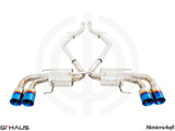 GTHAUS MEISTERSCHAFT Titanium Exhaust Alfa Romeo Giulia Quadrifoglio (2.9L V6 Twin Turbo)